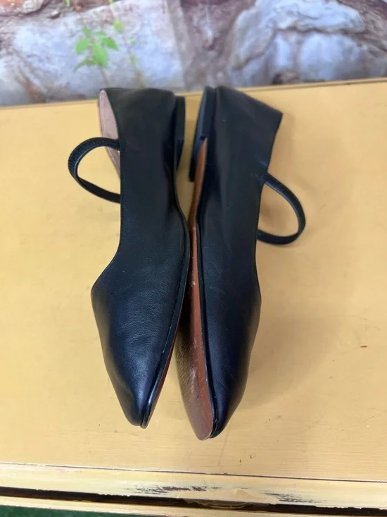 MADEWELL The Greta Mary Jane Black Leather Flats, 9 - Picture 10 of 12
